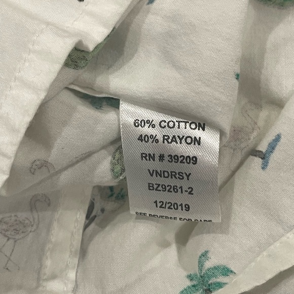 Burnside Cotton Shortsleeve Buttondown *Good Cond*. Size L - Picture 7 of 7